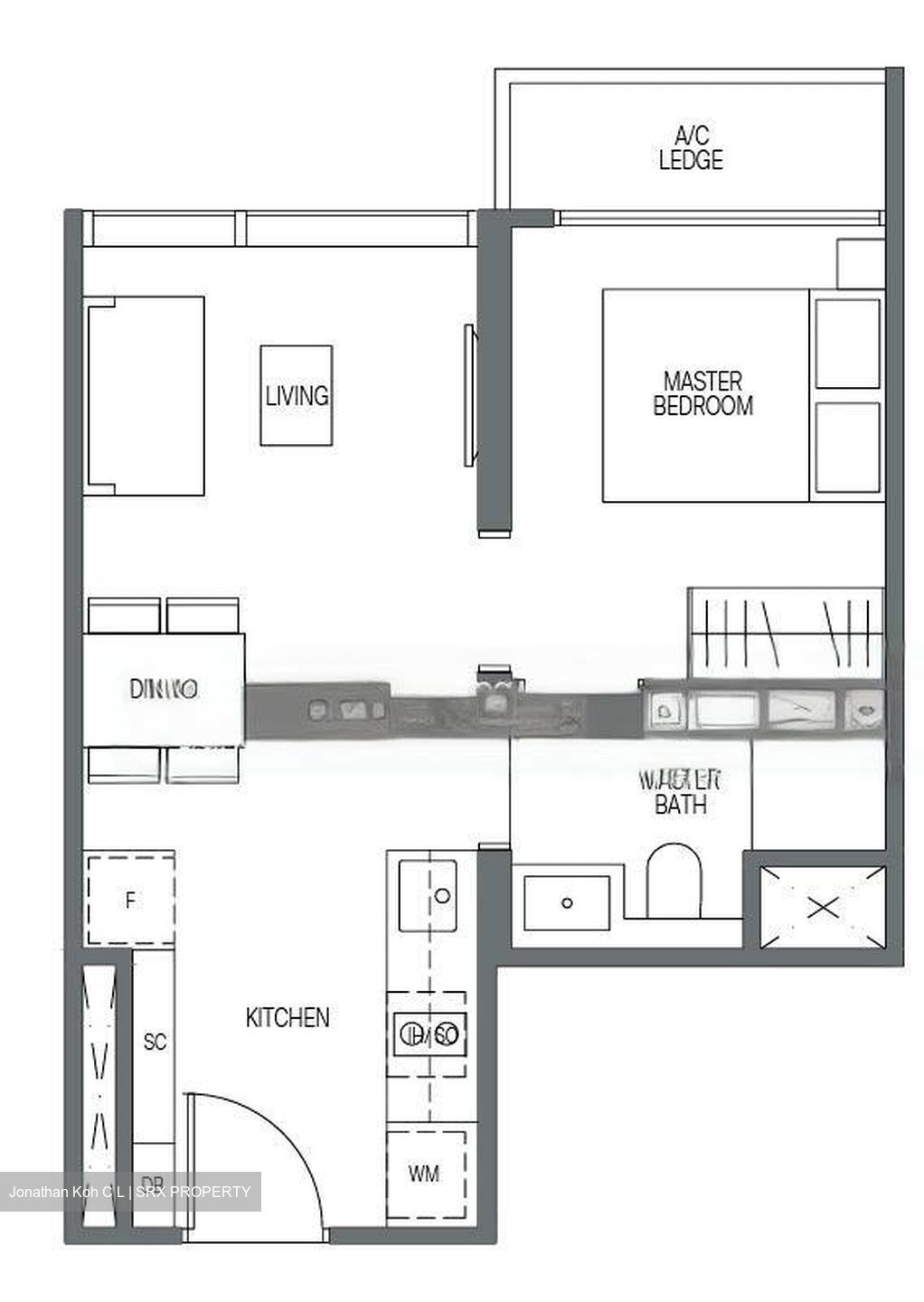 Midtown Modern (D7), Apartment #460369981